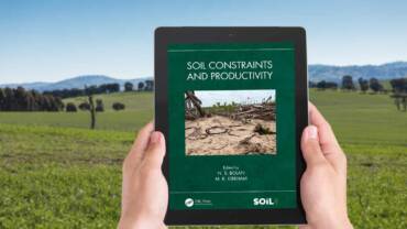 Cover of the Soil Constraints and Productivity book.