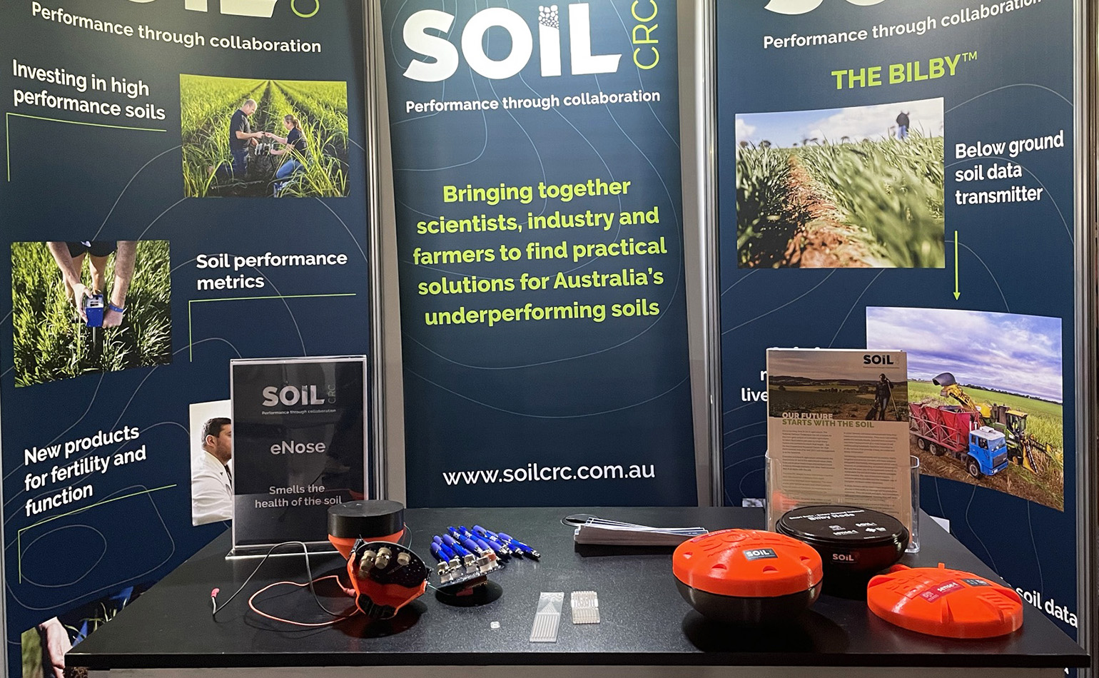Emerging soil technology from the Soil CRC