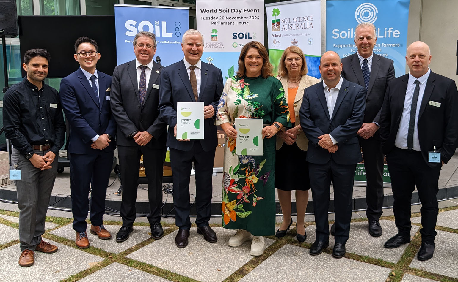 PFOS members and supports on World Soil Day 2024